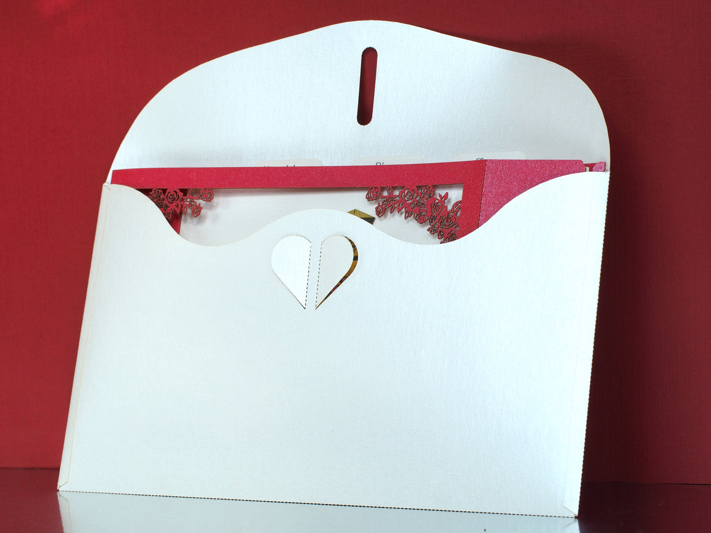 Luxury 3D Pop-Up Wedding Invitation – Villa Castelletti, Tuscany