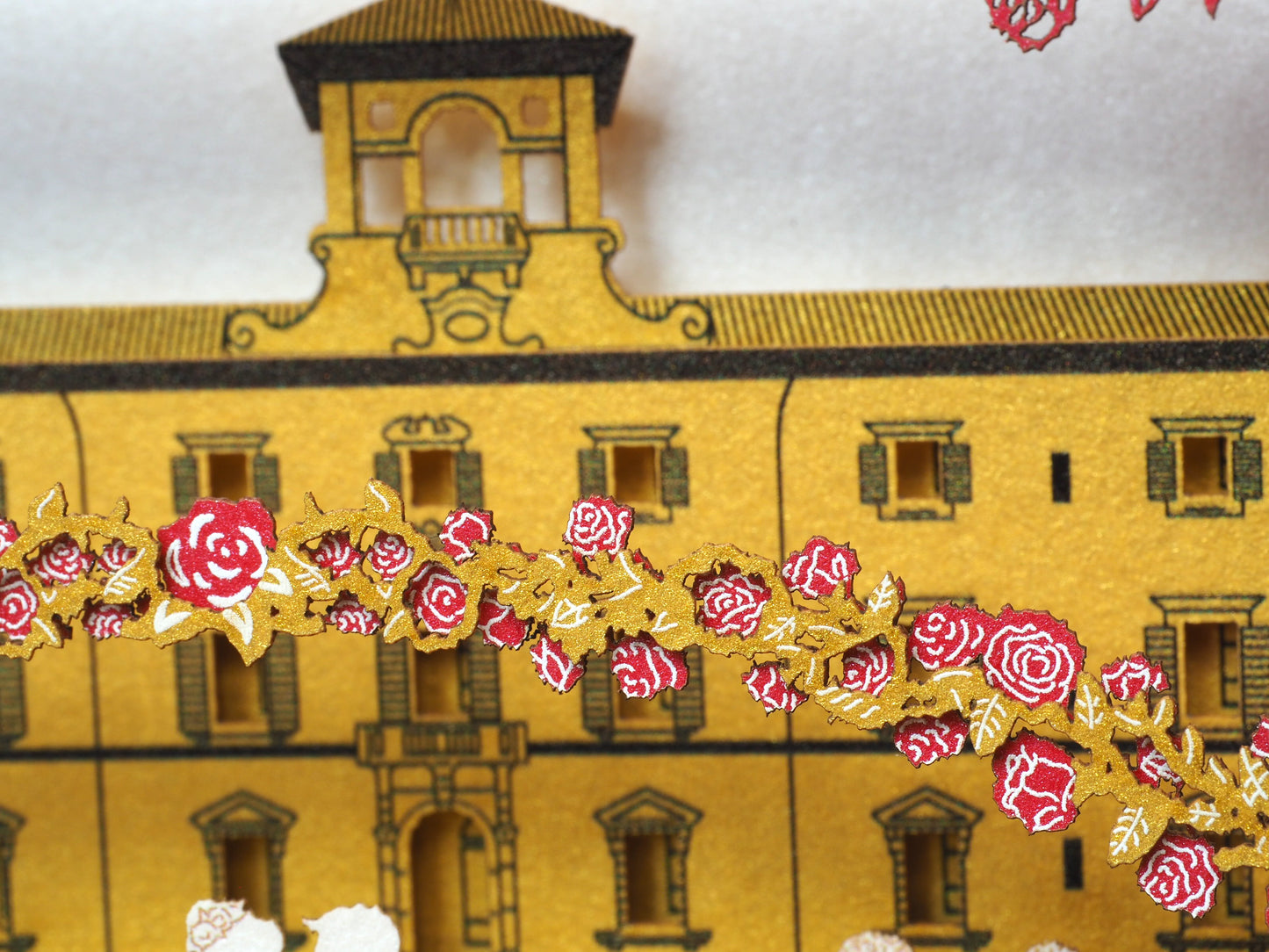 Luxury 3D Pop-Up Wedding Invitation – Villa Castelletti, Tuscany