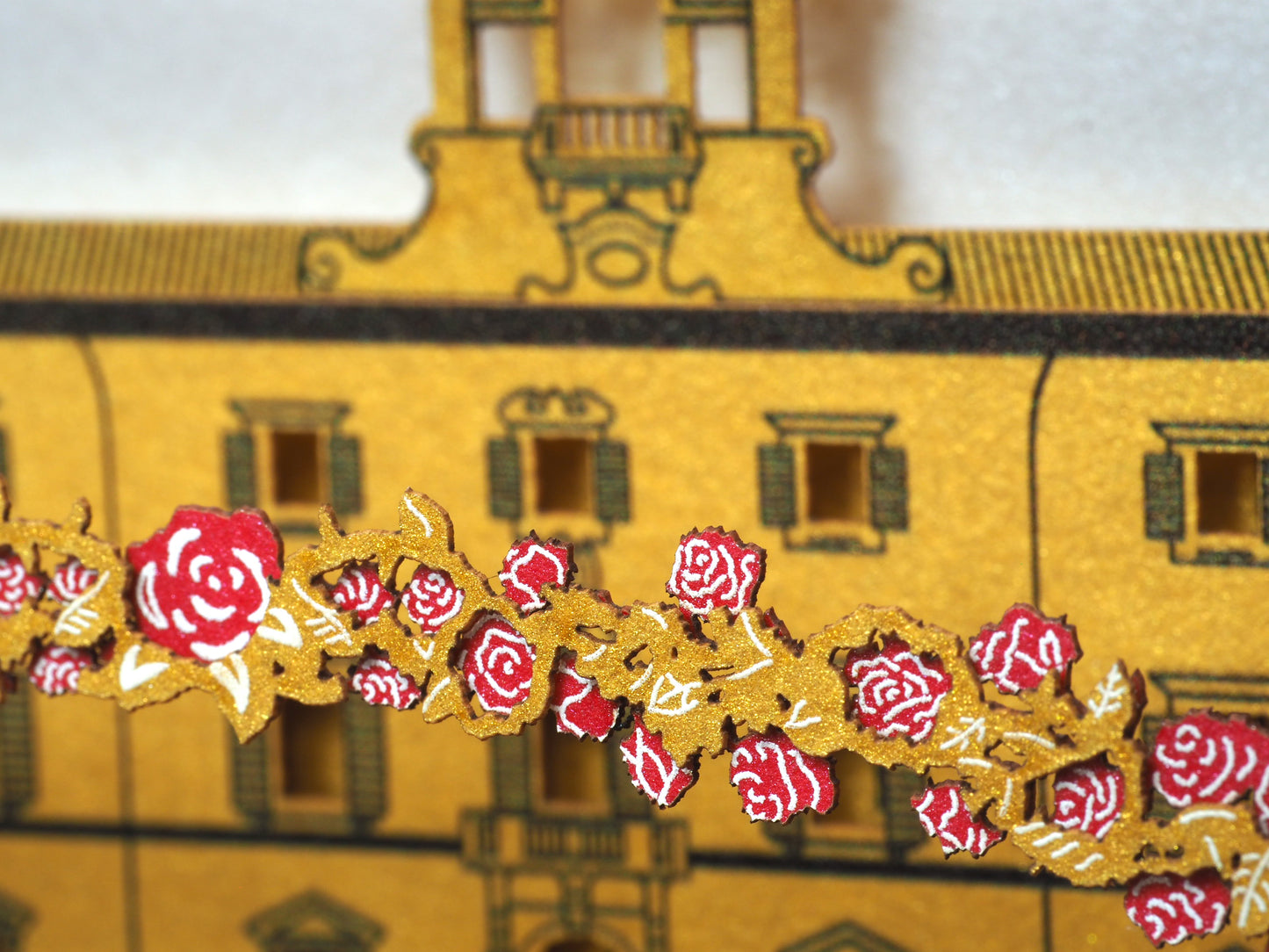 Luxury 3D Pop-Up Wedding Invitation – Villa Castelletti, Tuscany