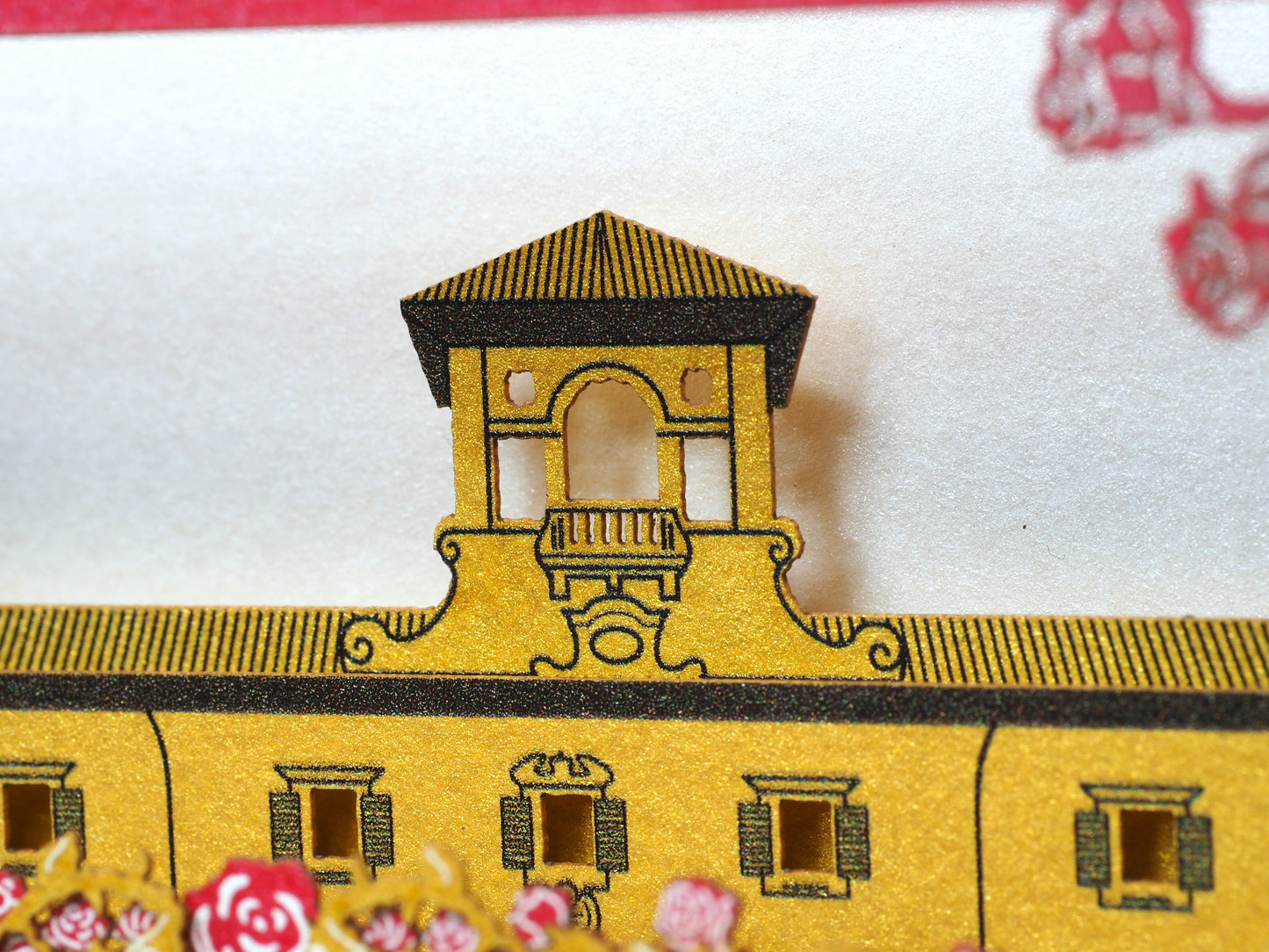 Luxury 3D Pop-Up Wedding Invitation – Villa Castelletti, Tuscany