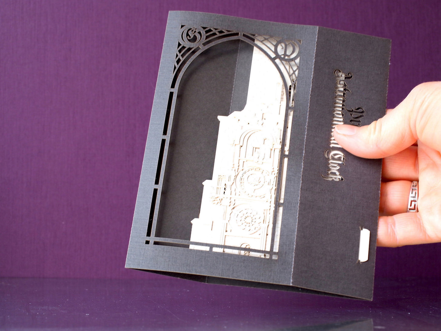 The Astronomical clock Orloj, Prague, Czech Republic pop-up card
