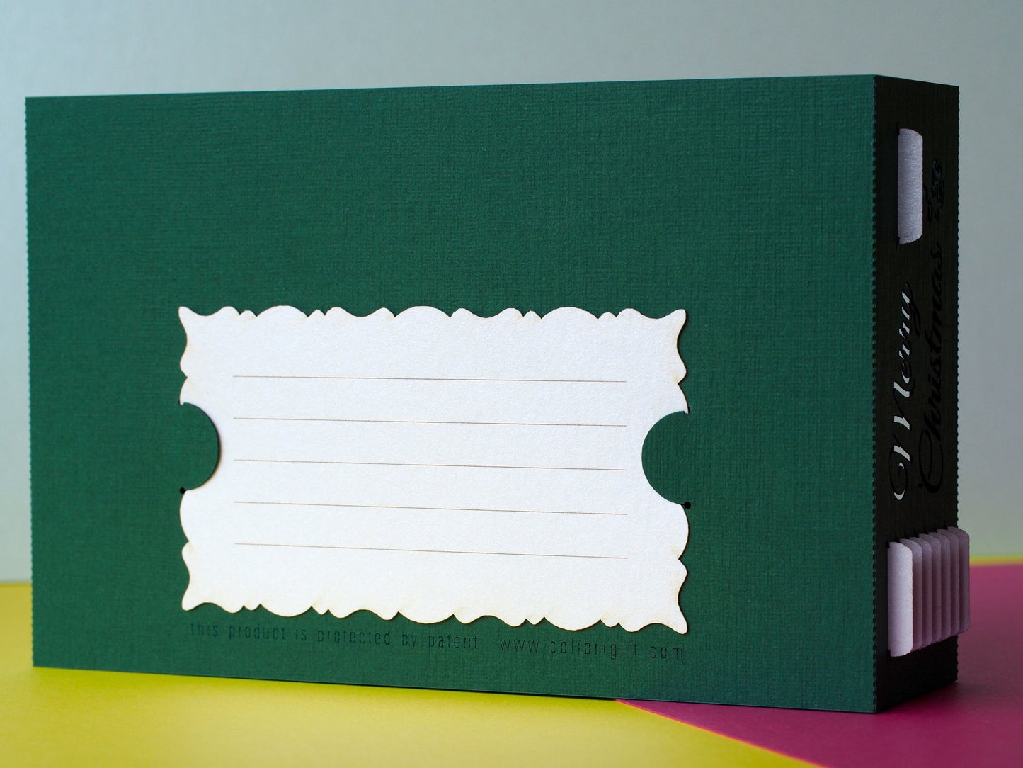 Christmas pop-up card Santa workshop house - ColibriGift