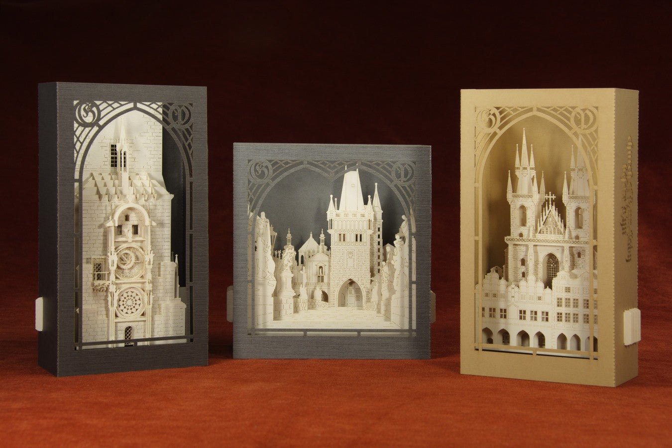 Collection of pop-up cards, Prague, Czech Republic - ColibriGift