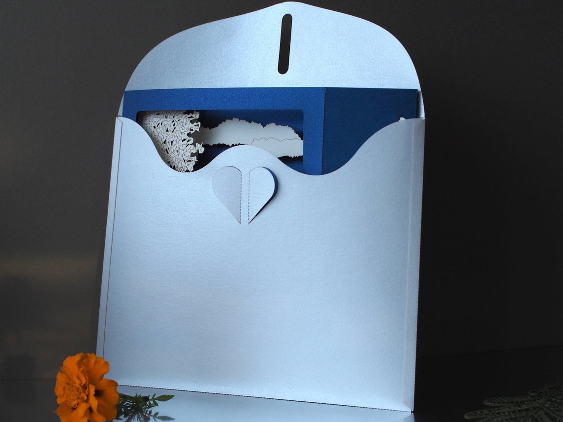 Corporate the School of Architecture, The University of Notre Dame, Walsh Family Hall pop-up card, promo card - ColibriGift