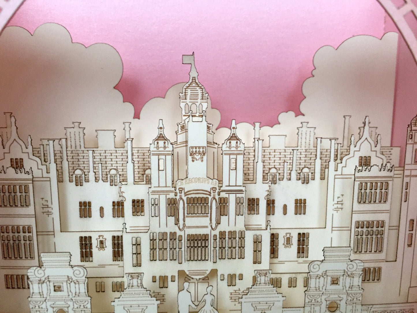 Personalized Wedding Invitation pop-up card - ColibriGift