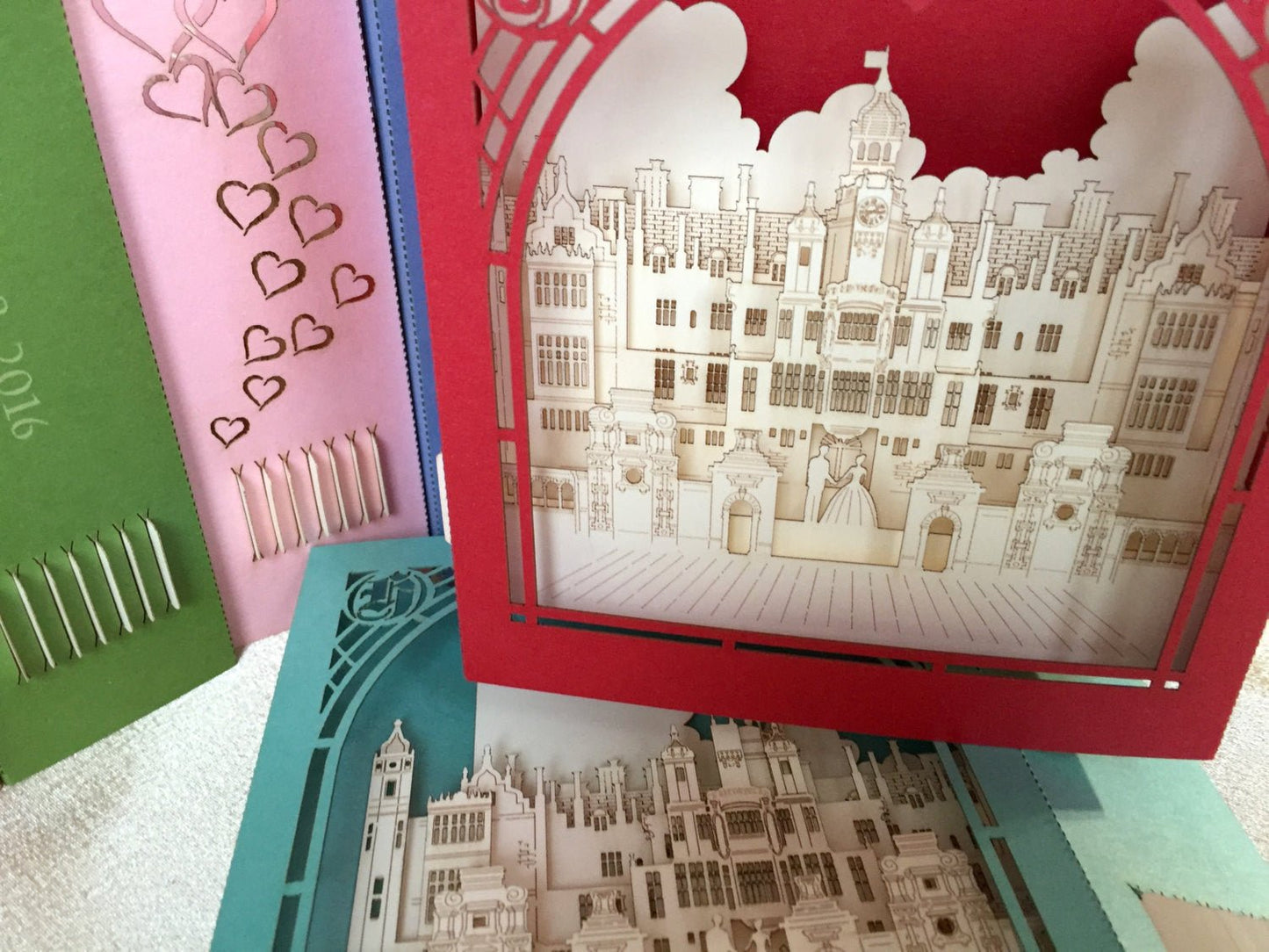 Personalized Wedding Invitation pop-up card - ColibriGift