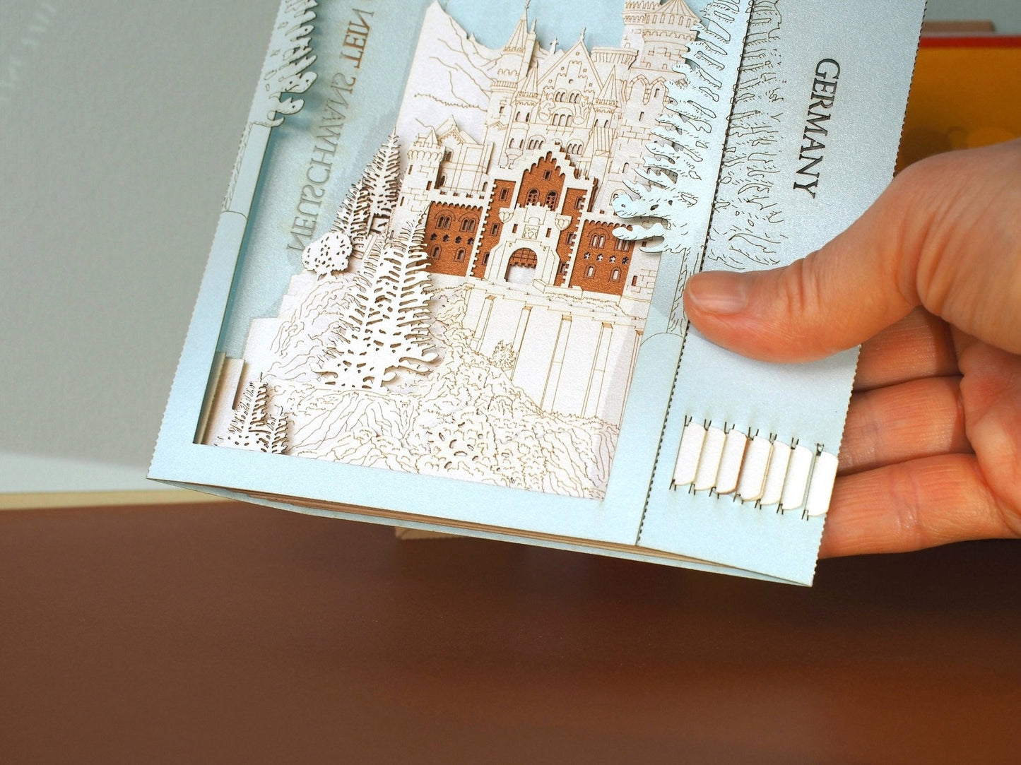 Pop-up card Neuschwanstein Schloss Castle, Germany - ColibriGift