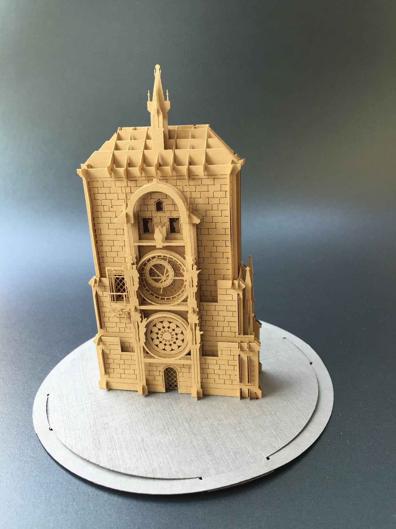 The Astronomical clock Orioj 3D, Prague, Czech Republic pop-up card - ColibriGift