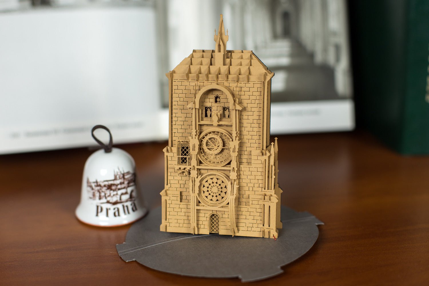 The Astronomical clock Orioj 3D, Prague, Czech Republic pop-up card - ColibriGift