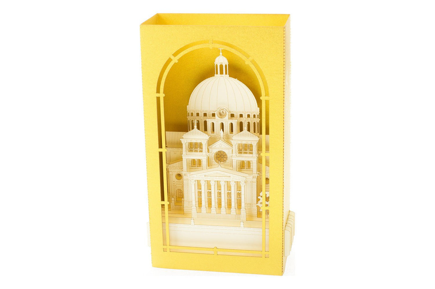 The Basilica of St. Josaphat, Milwaukee, USA pop-up card - ColibriGift