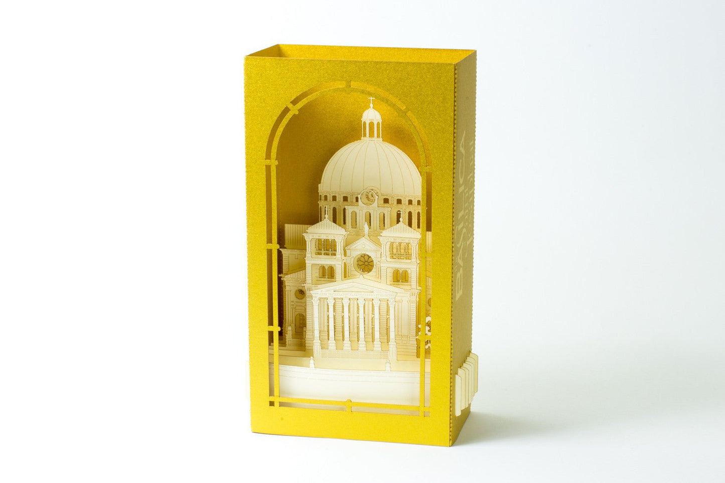 The Basilica of St. Josaphat, Milwaukee, USA pop-up card - ColibriGift