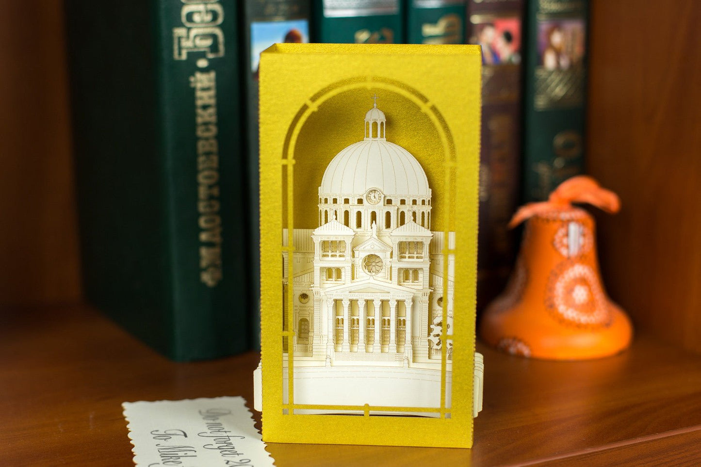 The Basilica of St. Josaphat, Milwaukee, USA pop-up card - ColibriGift