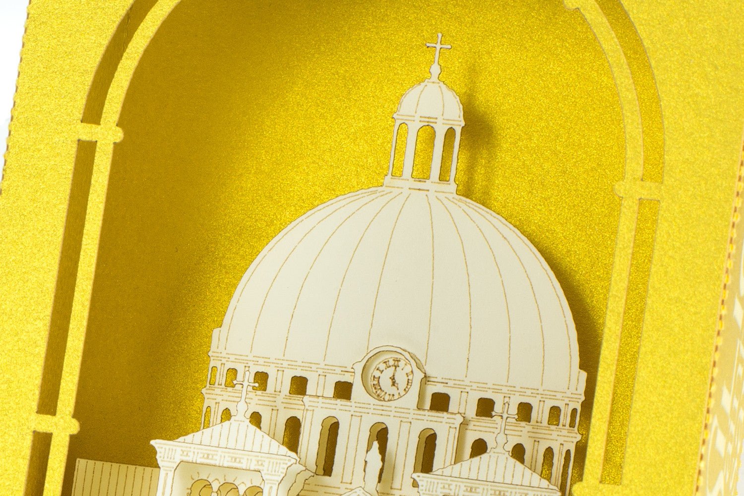 The Basilica of St. Josaphat, Milwaukee, USA pop-up card - ColibriGift