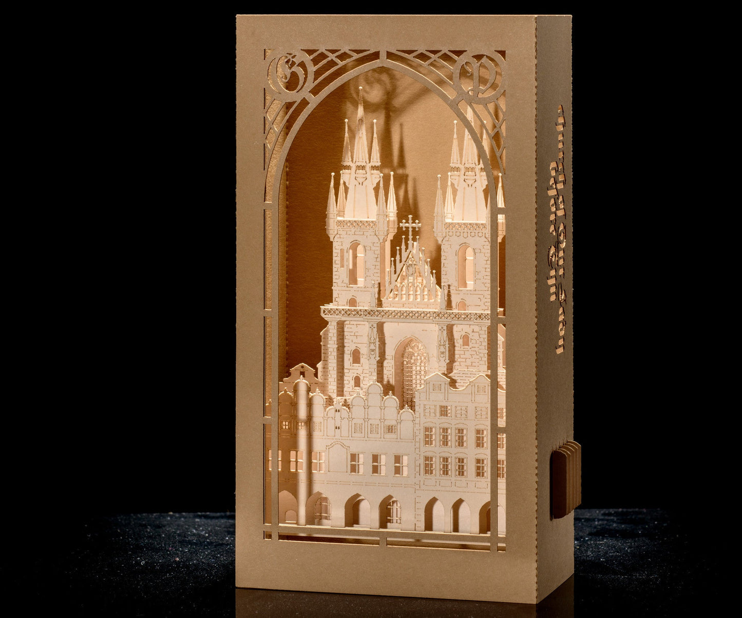 The Church of our Lady before Tyn, Prague, Czech Republic pop-up card - ColibriGift