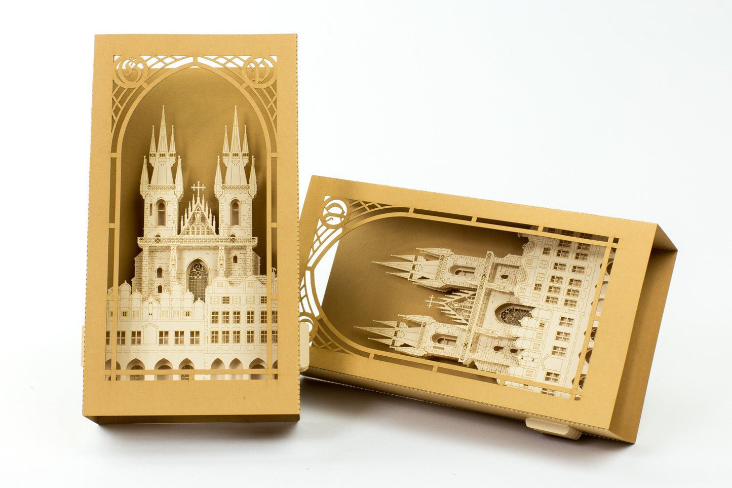 The Church of our Lady before Tyn, Prague, Czech Republic pop-up card - ColibriGift