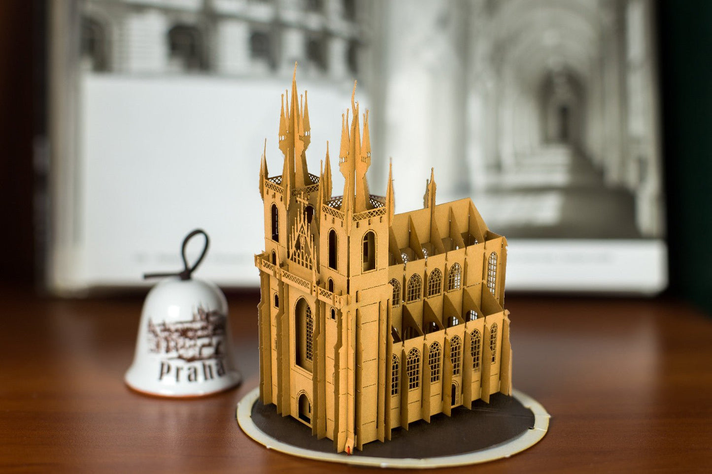 The Church of Our Lady before Tyn, Prague, Czech Republic pop-up card - ColibriGift