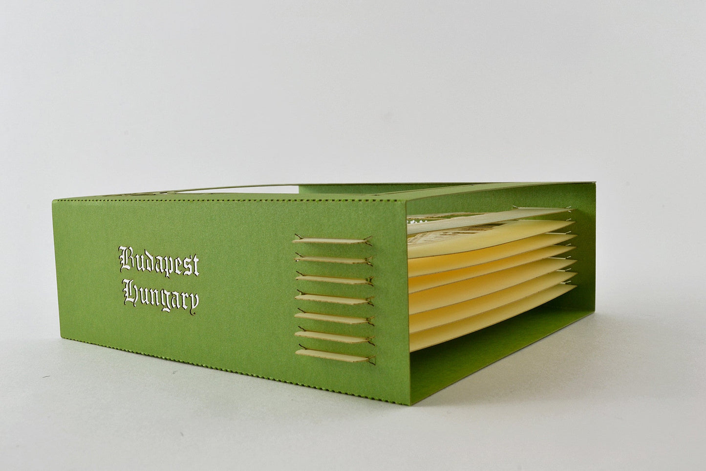 The Fisherman's Bastion, Budapest, Hungary pop-up card - ColibriGift