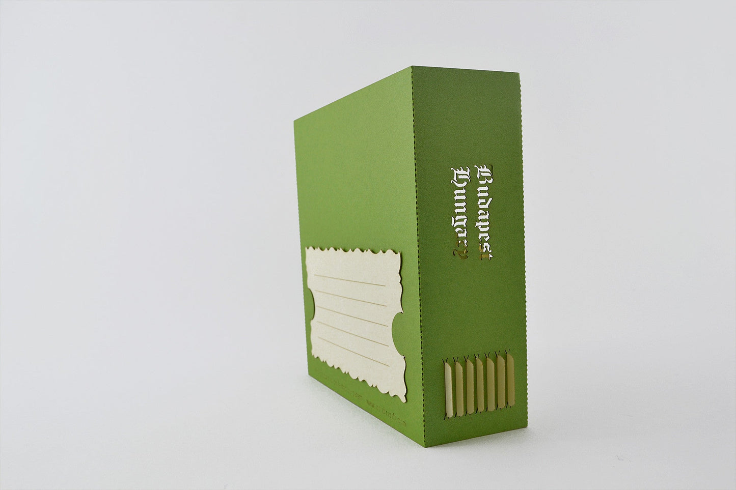 The Fisherman's Bastion, Budapest, Hungary pop-up card - ColibriGift