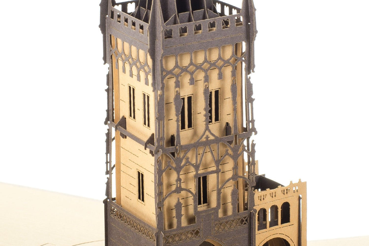 The Gunpowder Tower, Prague, Czech Republic pop-up card - ColibriGift