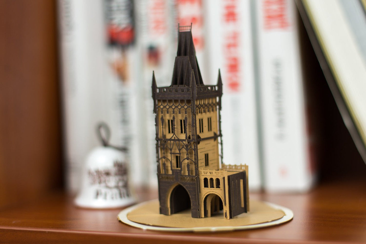 The Gunpowder Tower, Prague, Czech Republic pop-up card - ColibriGift