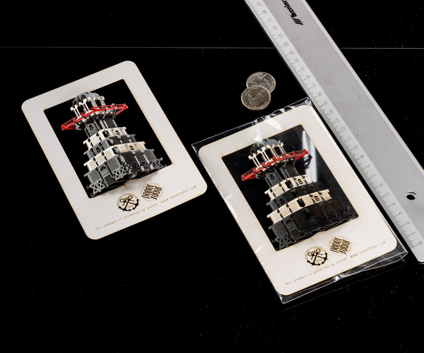 The Lighthouse 3D model pop-up card - ColibriGift