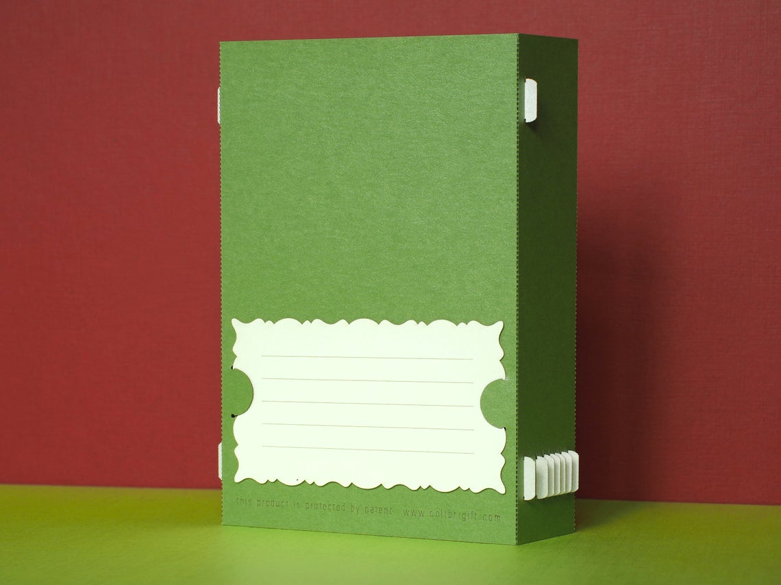 The Lilies of the Valley pop-up card - ColibriGift