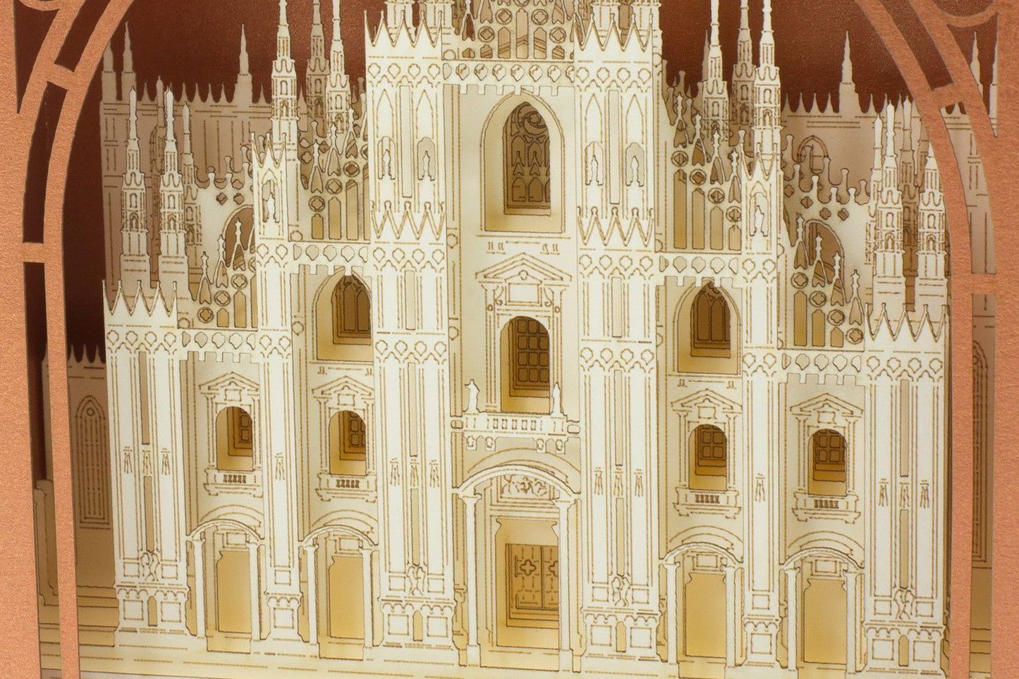 The Milan Cathedral, Milan, Italy pop-up card - ColibriGift