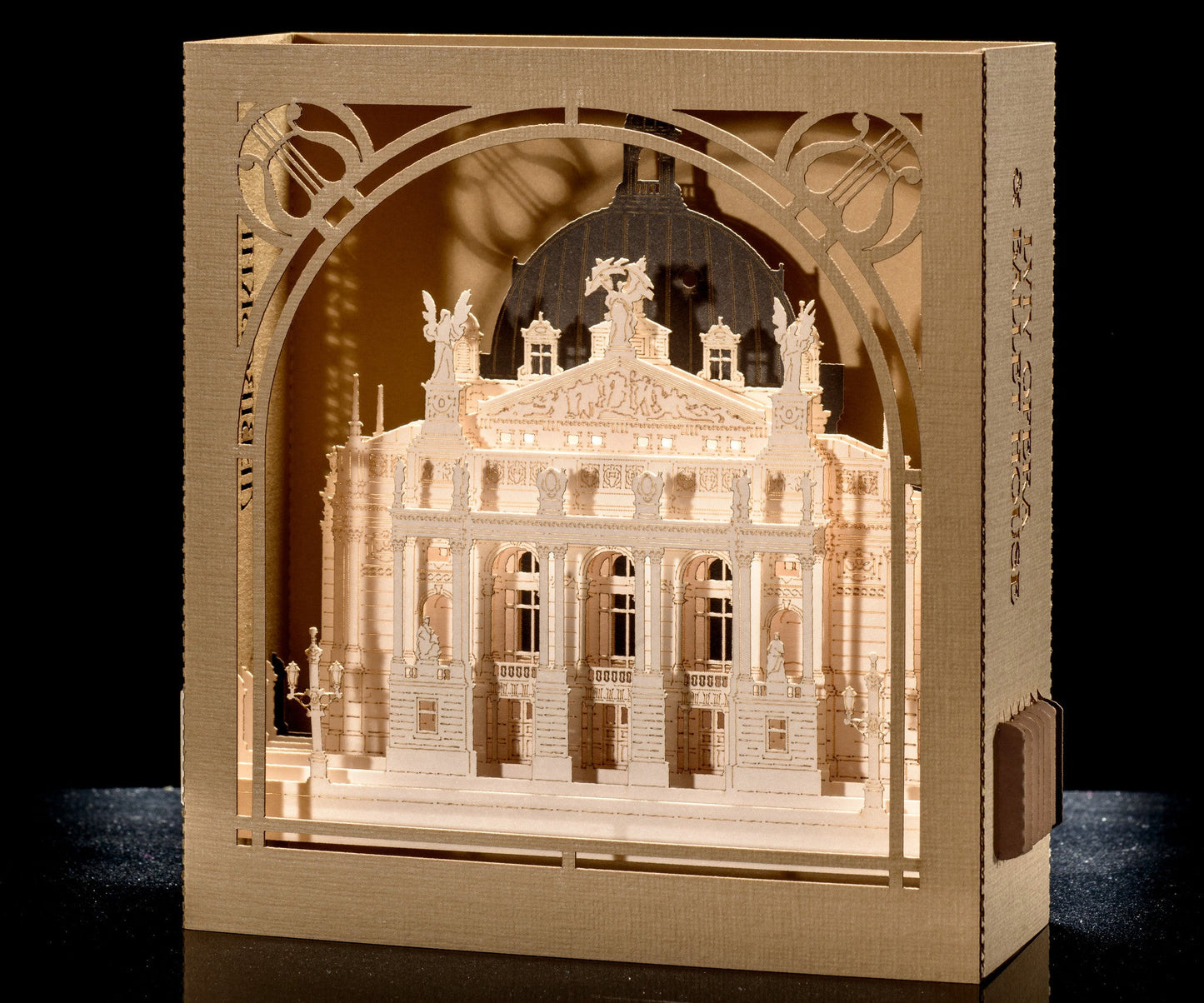 The Opera & Ballet House, Lviv, Ukraine pop-up card - ColibriGift