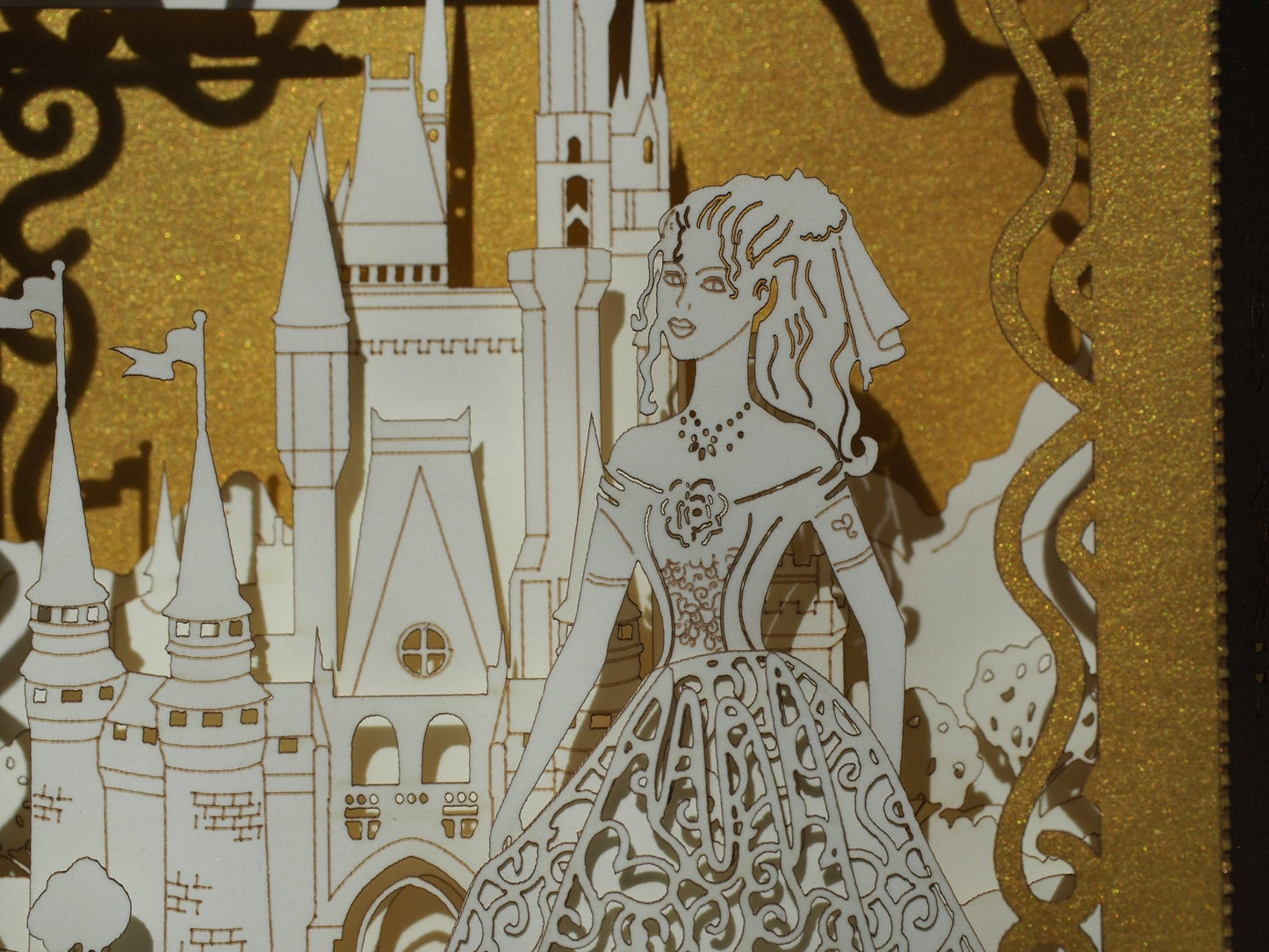 The Princess's castle pop-up card - ColibriGift