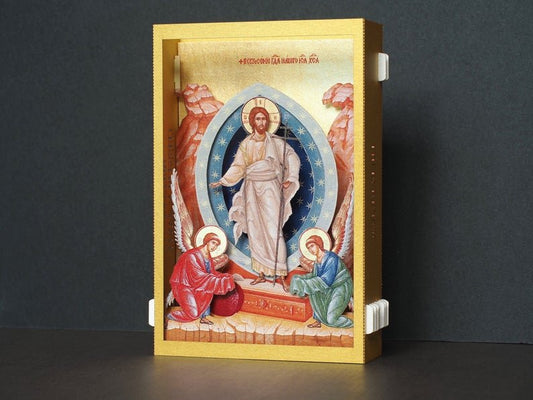 The Risen Christ pop-up card - ColibriGift