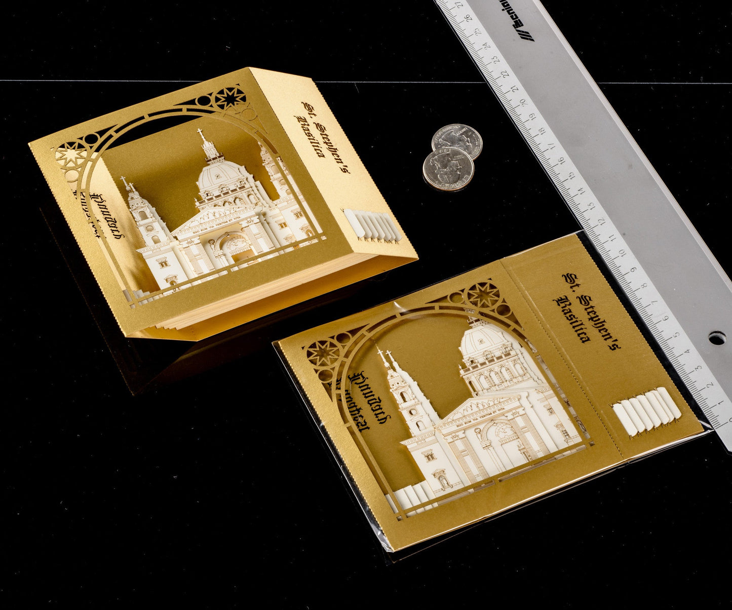 The St. Stephen's Basilica, Budapest, Hungary pop-up card - ColibriGift