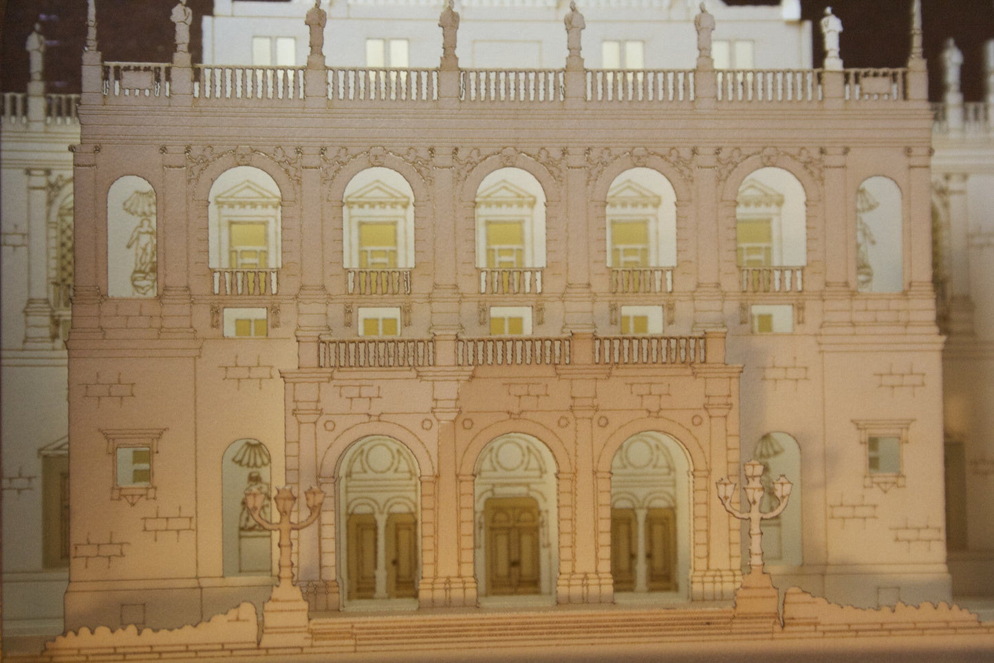 The State Opera House, Budapest, Hungary pop-up card - ColibriGift