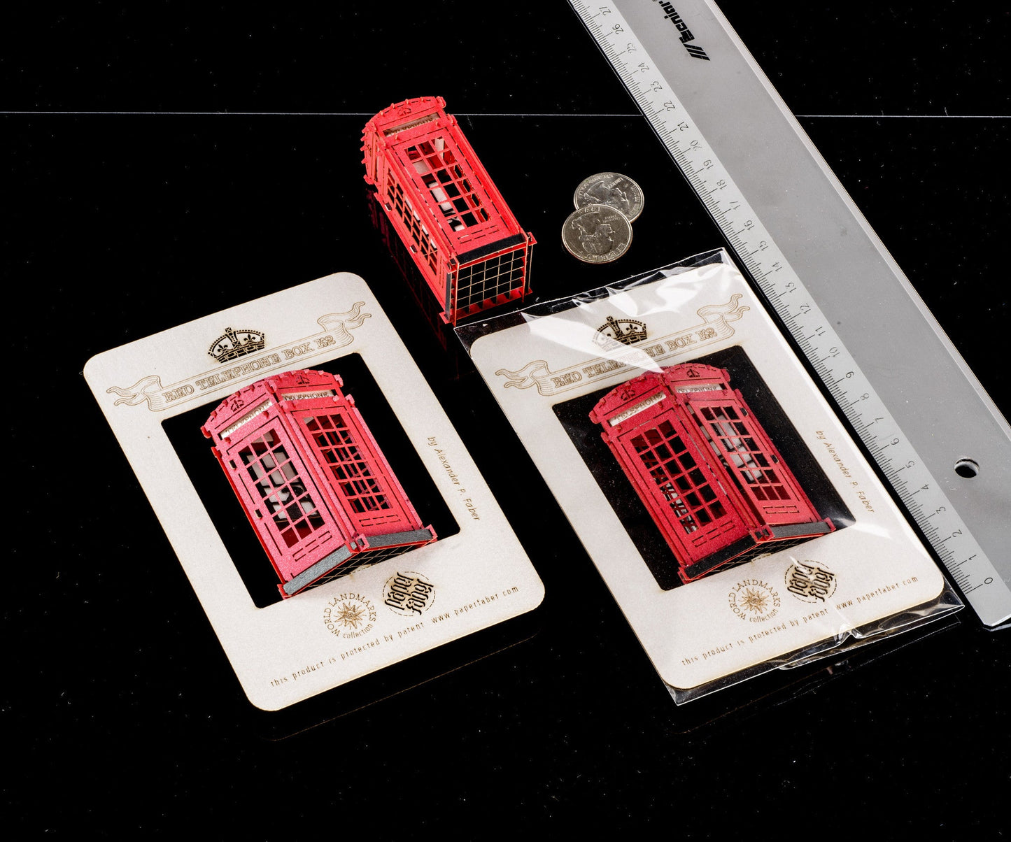 The Telephone Box, London, Great Britain pop-up card - ColibriGift