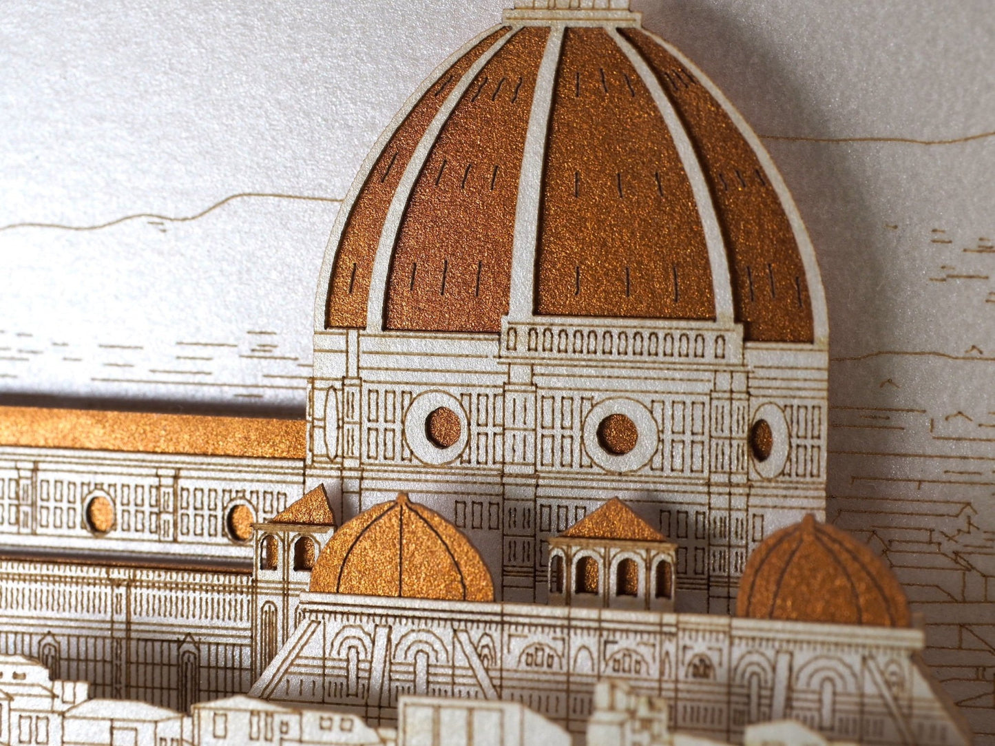 Wedding invitations Duomo Florence Cathedral of Saint Mary of the Flower pop-up card - ColibriGift