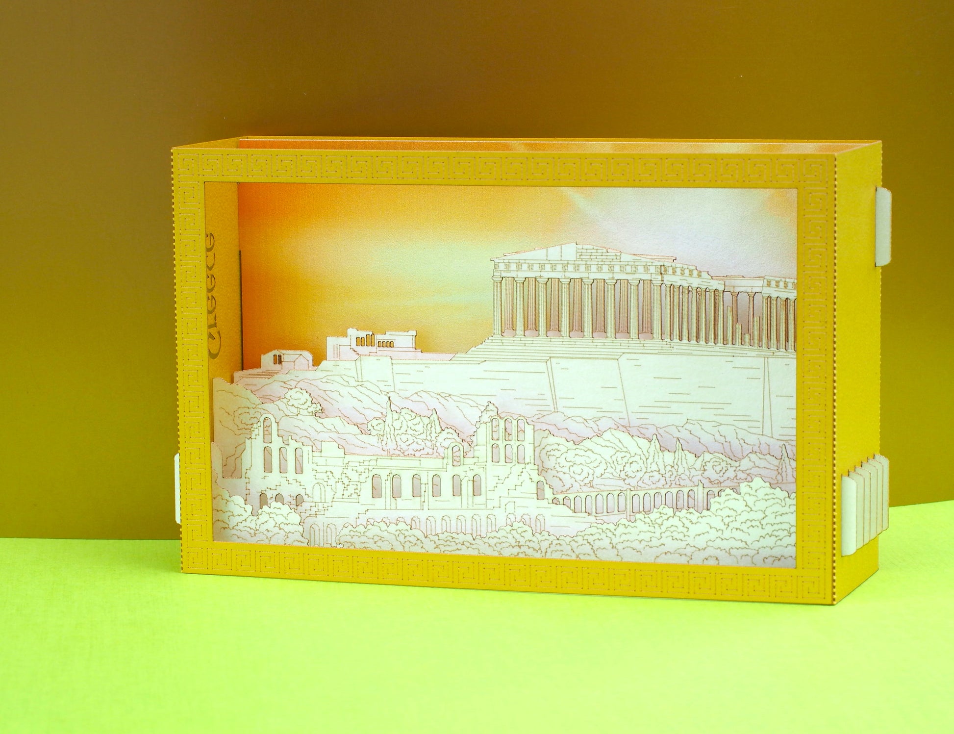 Parthenon Afina Greece miniature