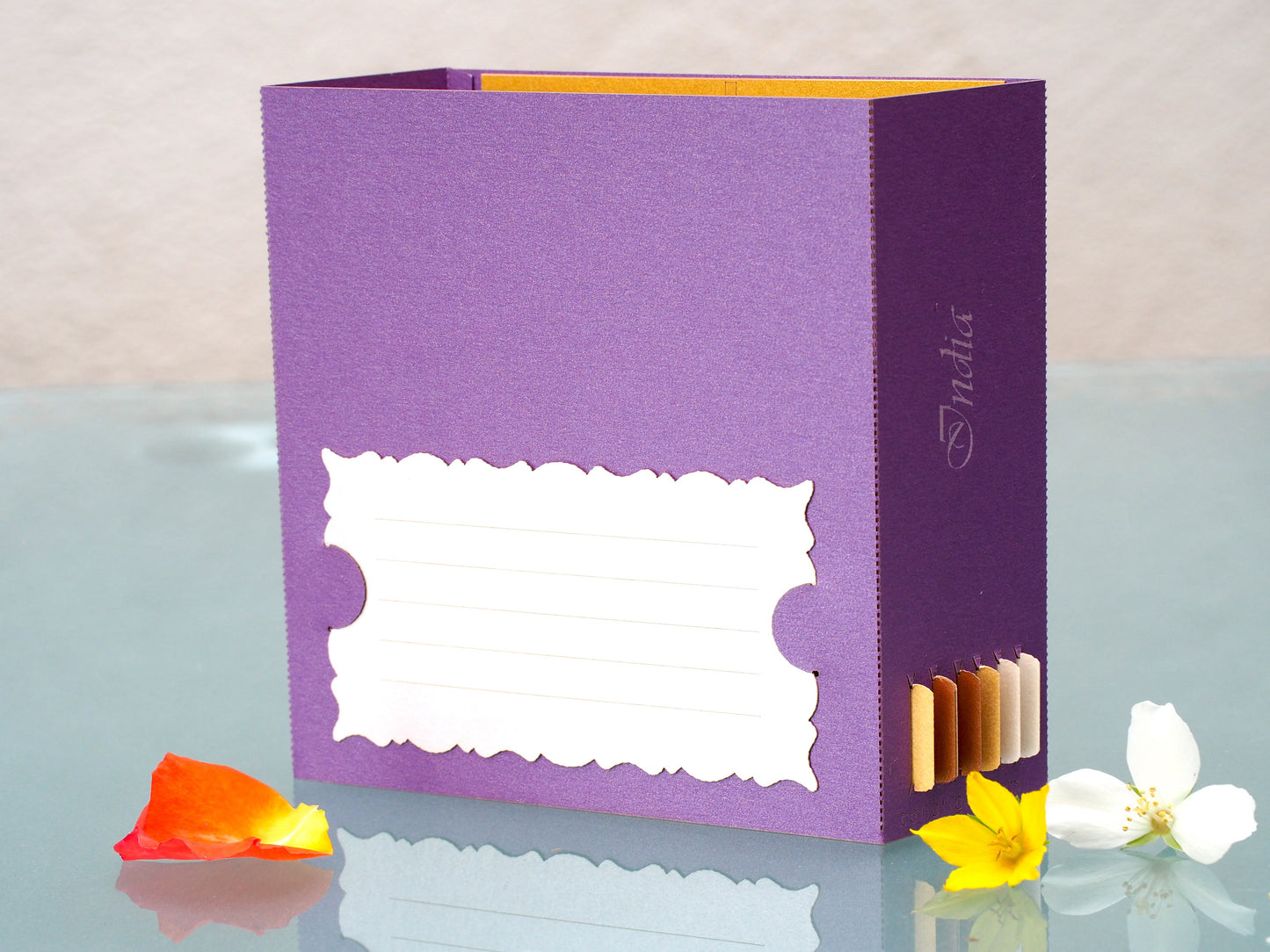 Pop up paper card with model of Jaipur, Rajasthan, India