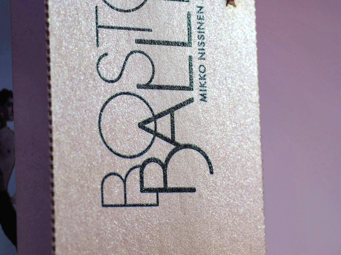 Ballet paper pop up miniature. Promo card with Logo. Custom design laser cut 3d cards in box paper