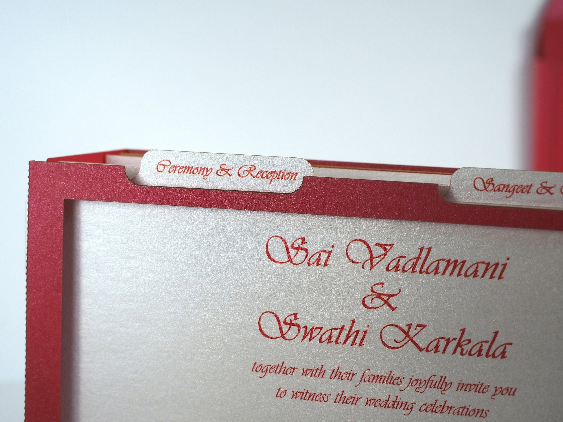 Indian wedding invitation card. Mandap, elephants, torch flowers. India bride groom. Hindustani, Hindu Brahmin, Hindoo. Mandaps Custom RSVP