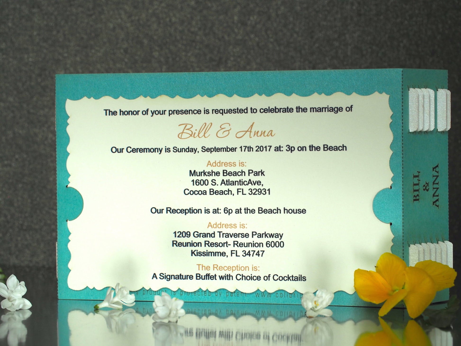 Wedding USA Ladies Pavilion. Central Park NYC Arch. Bride, groom. Outdoor event. Laser cut invitations. Pop up invitation Wedding venue