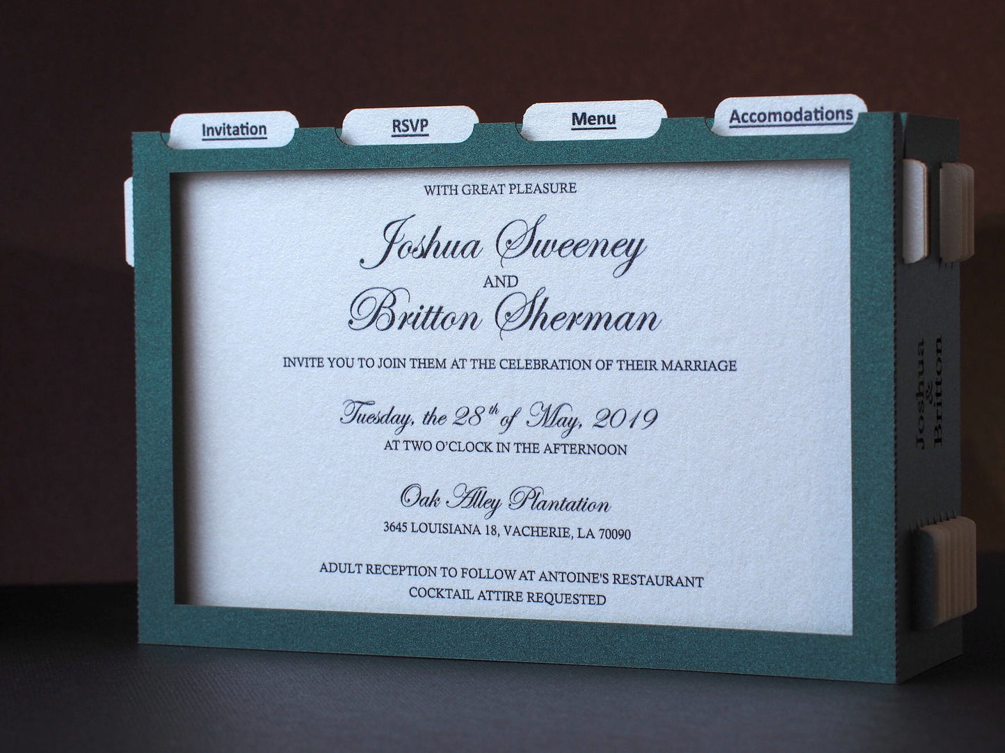 Wedding USA Ladies Pavilion. Central Park NYC Arch. Bride, groom. Outdoor event. Laser cut invitations. Pop up invitation Wedding venue