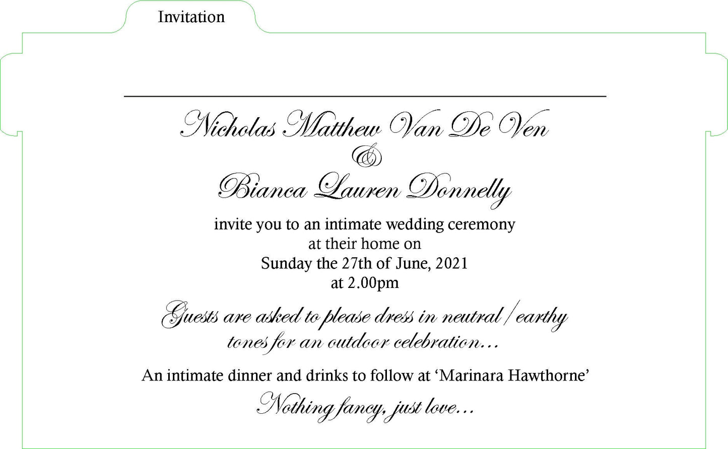 Wedding invitations. Nature, park, oak alley, dog, bride, groom. RSVP inserts. Paper pop up art customization. Outdoor, trees. Colibrigift