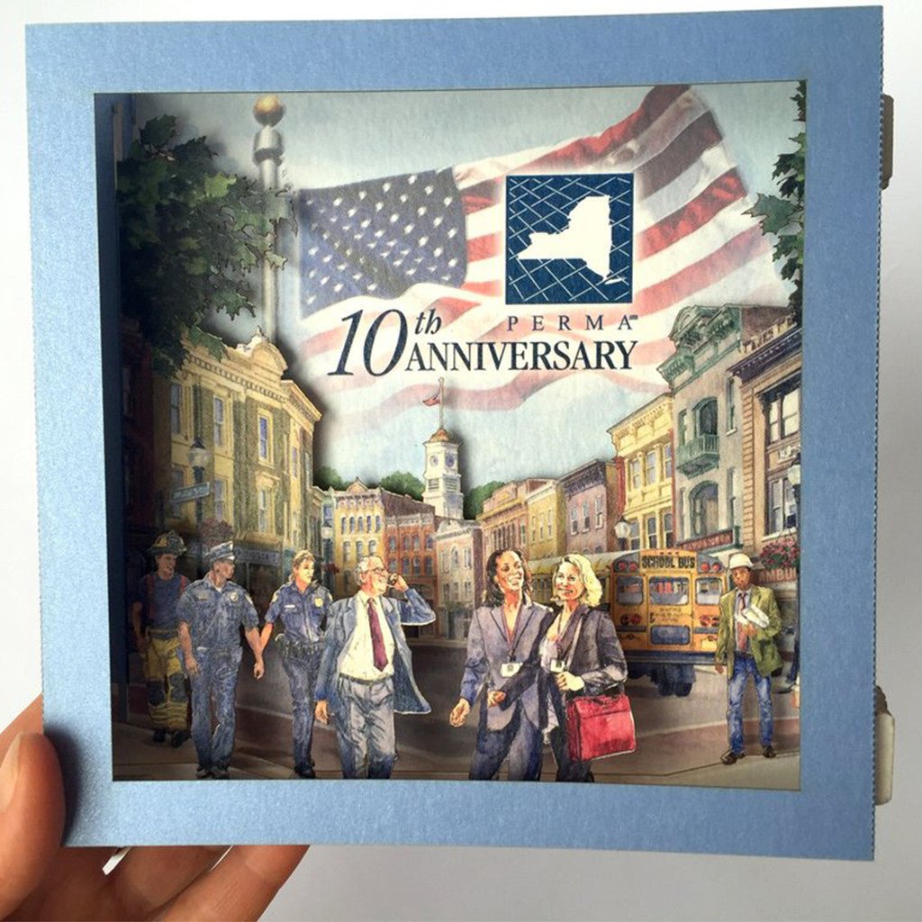 Company Birthday card - custom design