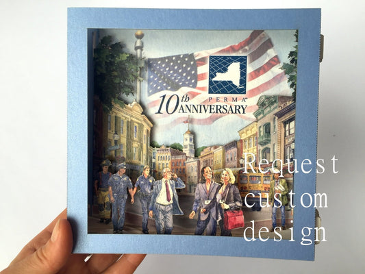 Company Birthday card - custom design