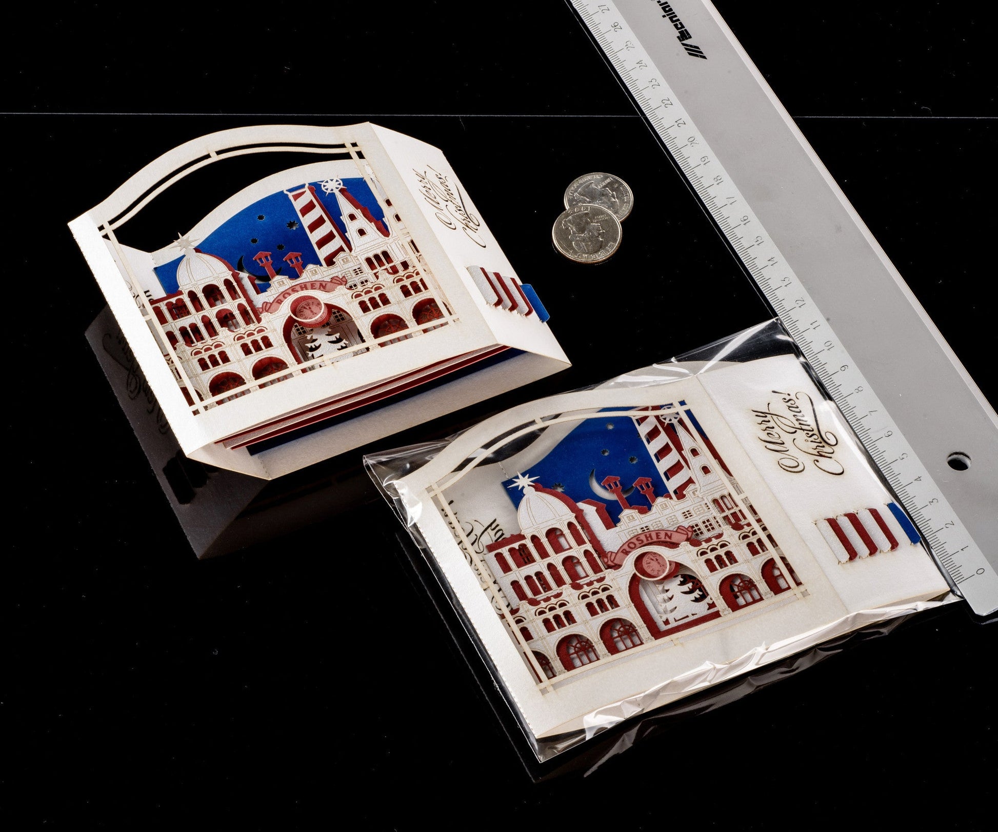 Christmas card for Company with Logo