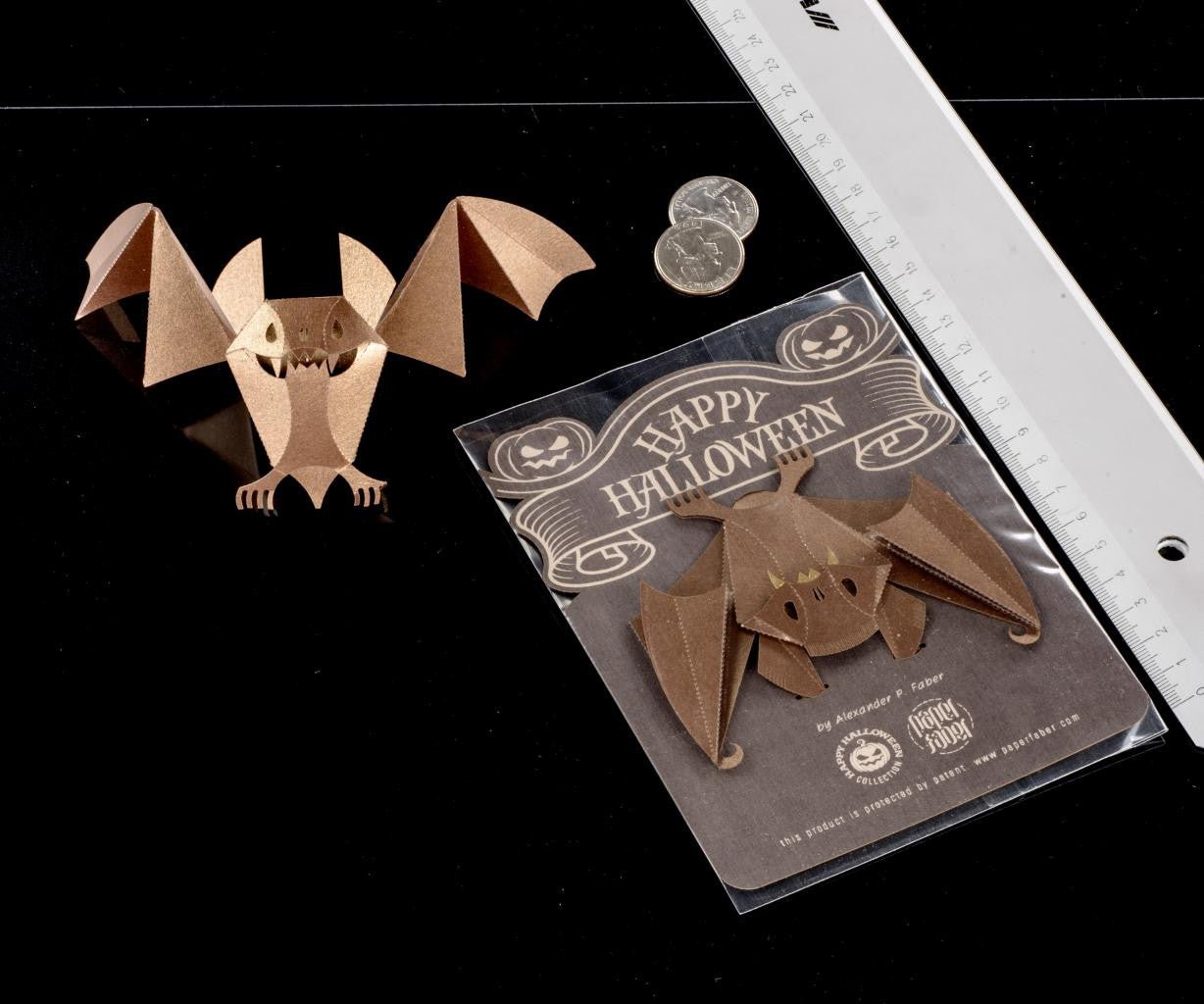 A Happy Halloween Decoration, The Mad Bat pop-up card - ColibriGift