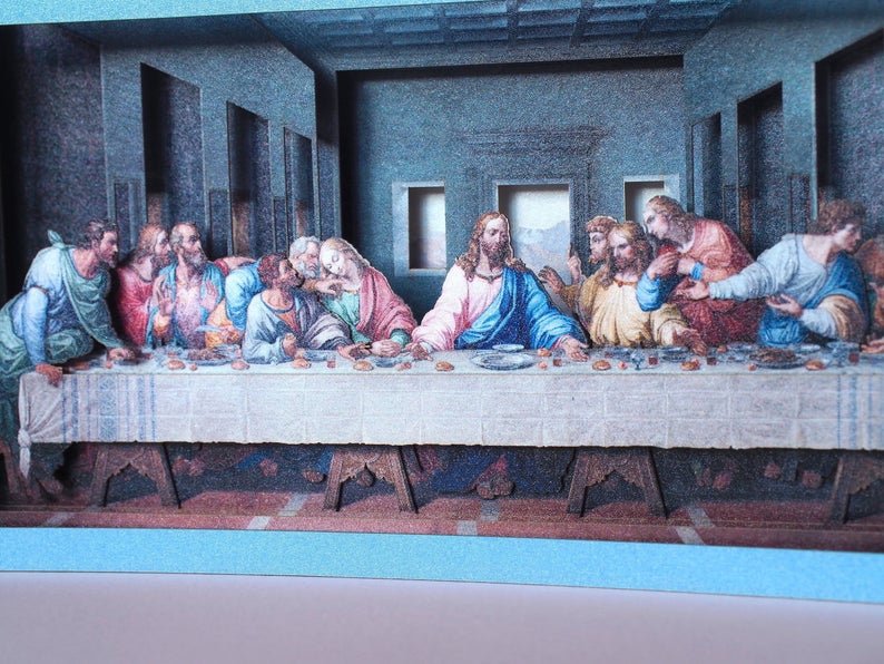 Easter Gift: Last Supper of Jesus with Apostles – ColibriGift