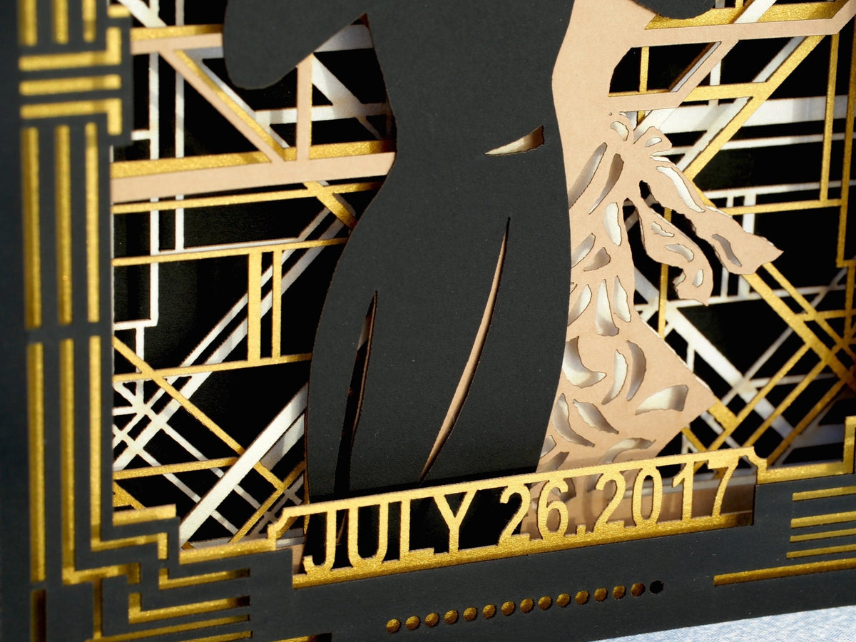 laser cut Great Gatsby
