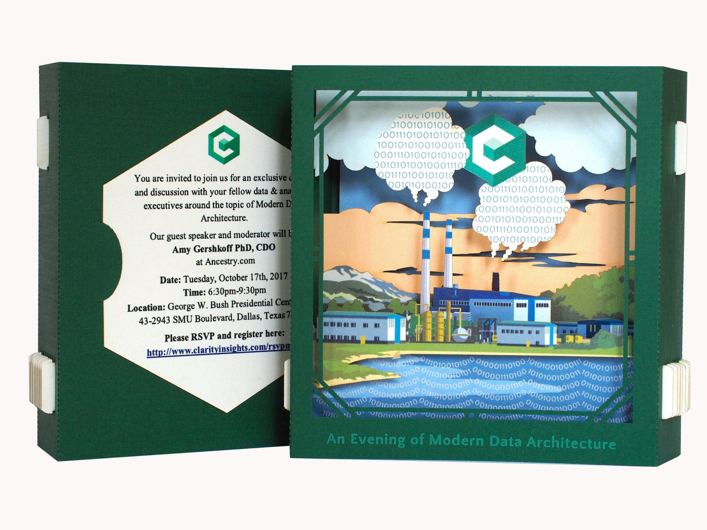 Company Dinner Invitation | Modern Data Architecture event