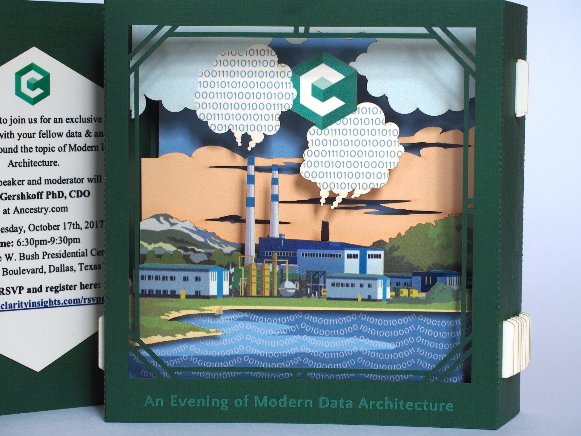 Company Dinner Invitation | Modern Data Architecture event