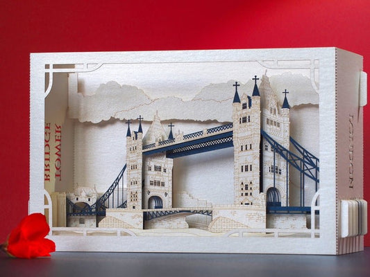 Pop-up card London Tower Bridge, Great Britain - ColibriGift